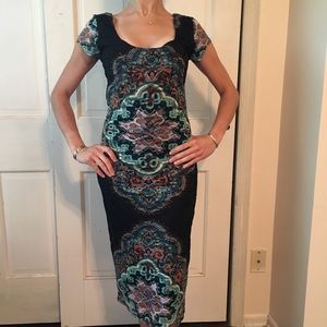 NWT festival style mandala dress size L